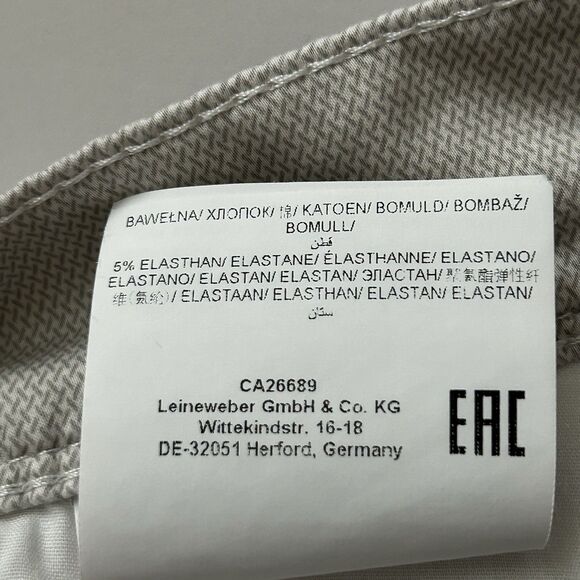 Brax Cadiz Ultralight Pants Mens Sz 31x34 Gray Straight Lightweight Stretch - Picture 14 of 14